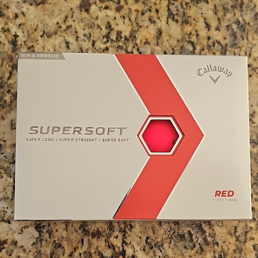 Callaway Supersoft Golf Balls - Red